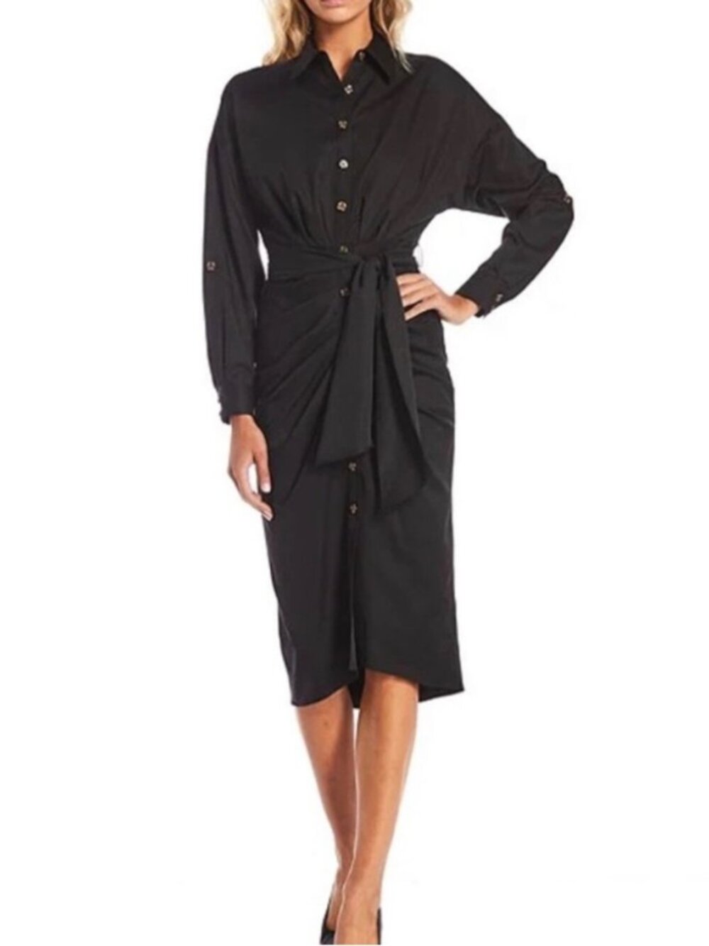 ANTONIO MELANI Shirt Dress/Roxanne in black